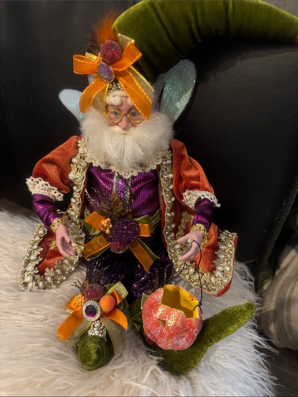 Mark Roberts 15.5" Jack O' Lantern Fairy Halloween Figurine